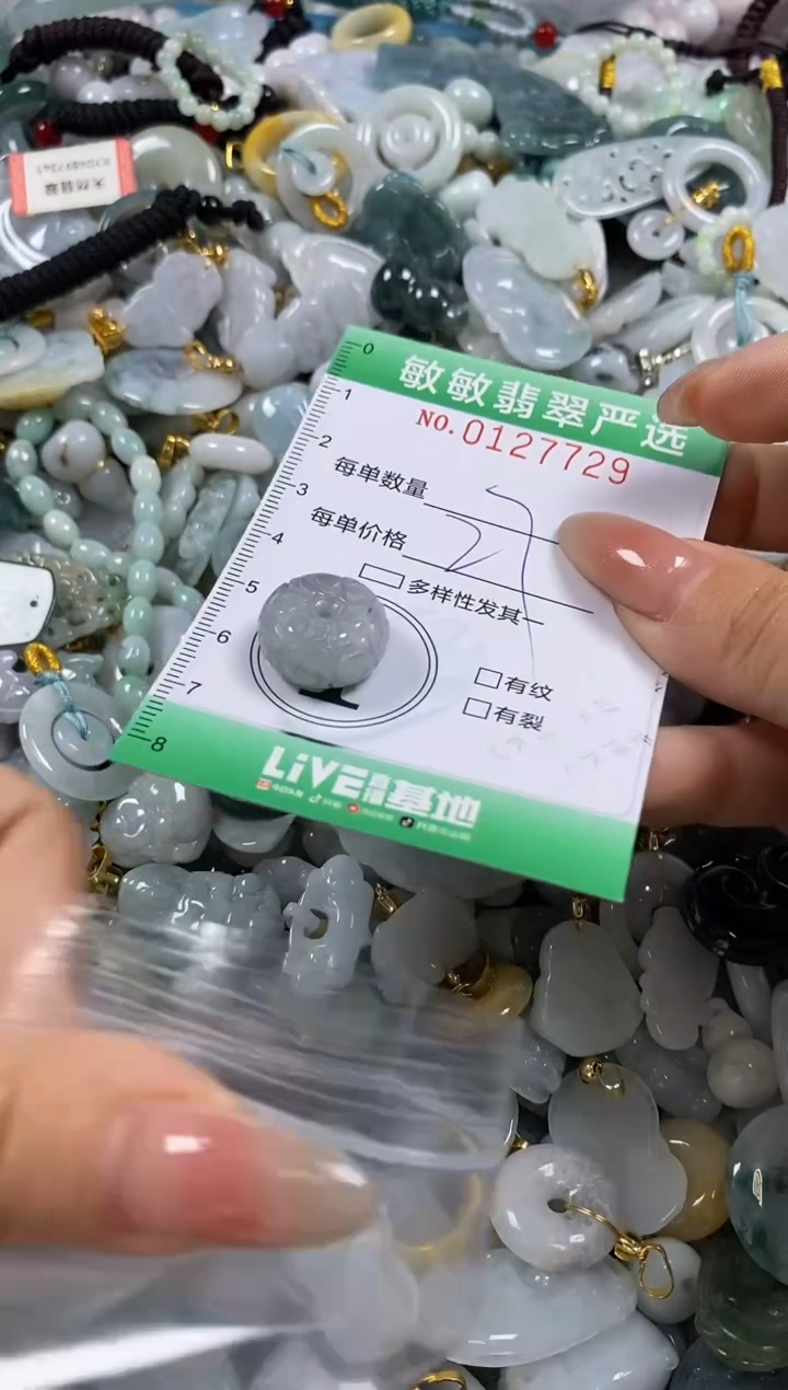 【闪购商品】翡翠颈饰未镶嵌闪购0127729