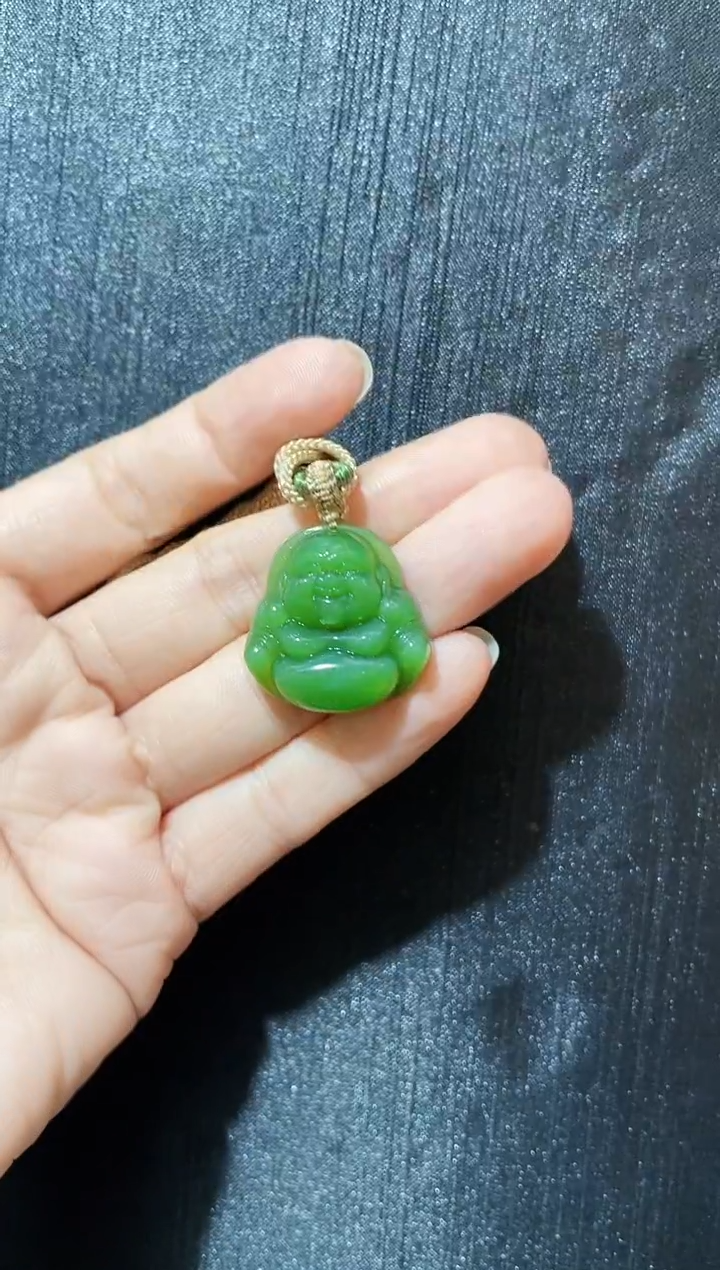 吊坠(赠链)未镶嵌和田玉多样性发一
