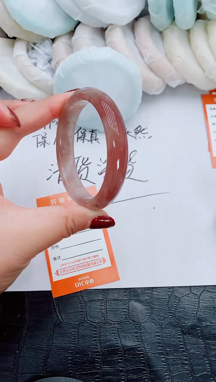 【闪购商品】石英质玉手镯未镶嵌T55-59-60