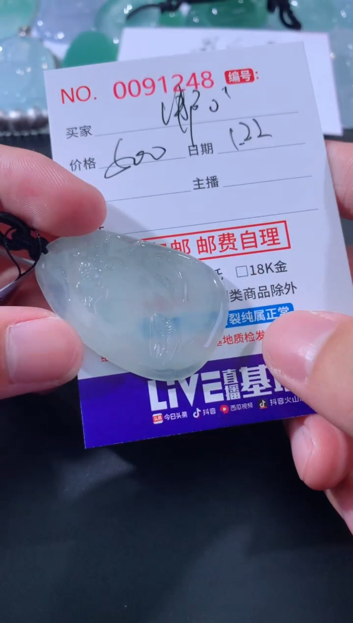 【闪购商品】翡翠颈饰未镶嵌定向 用户5666363745201