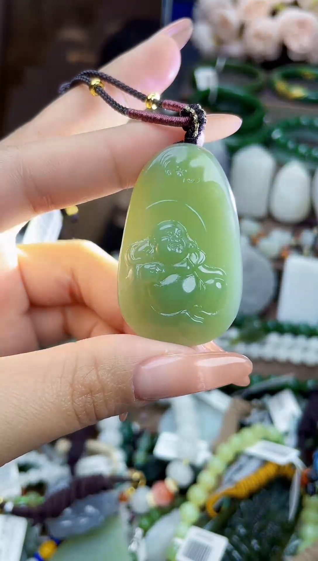 颈饰未镶嵌和田玉未镶嵌和田玉吊坠多样性拍一发一