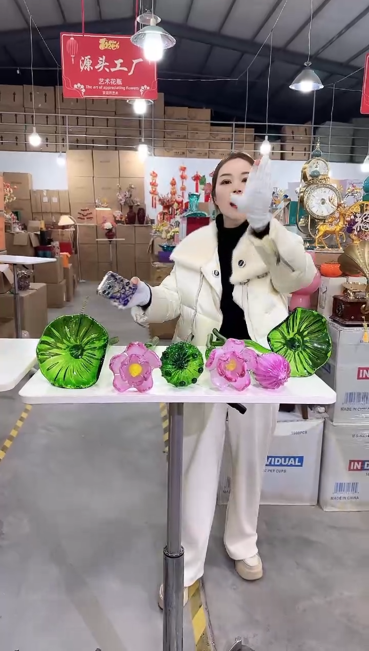 【闪购商品】无铅玻璃悠悠F-花器-早77