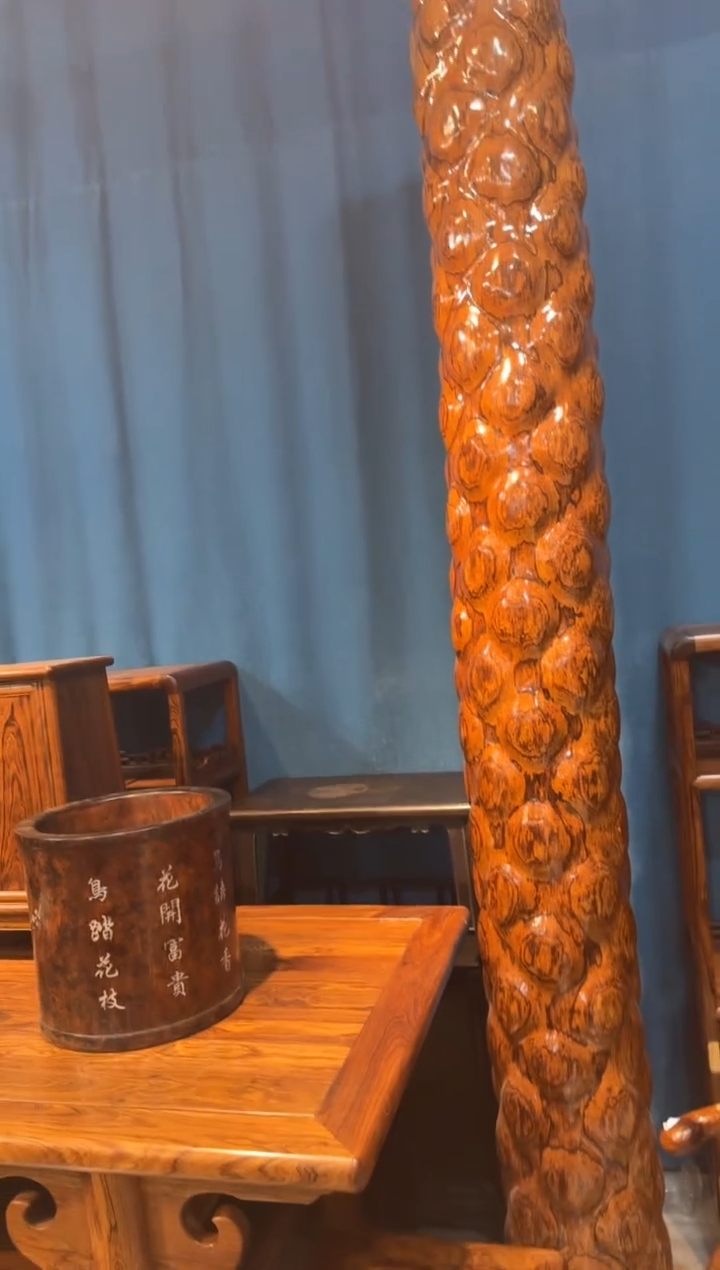 【闪购商品】木风水住螺穗木艺一物一拍00000000