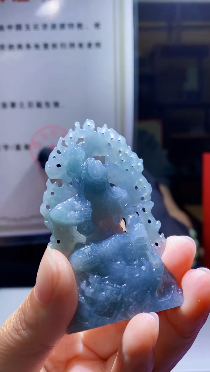 定制翡翠未镶嵌LL翡翠毛货LJD-28