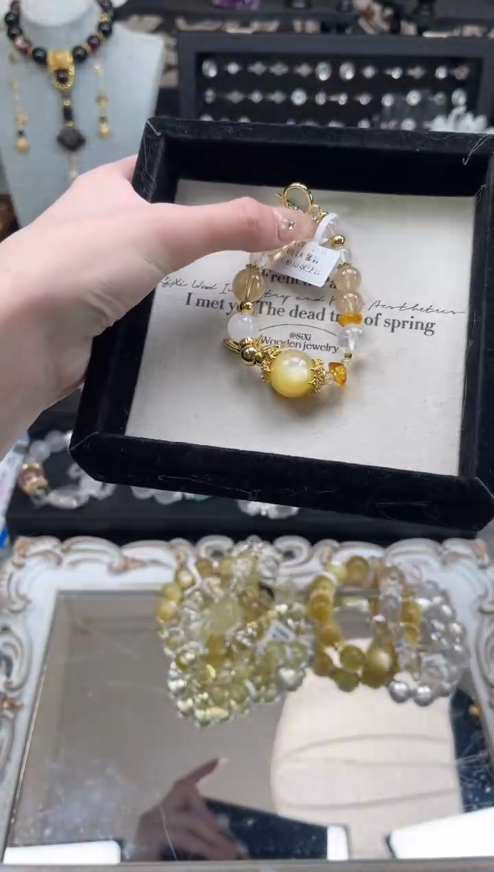 【闪购商品】水晶手链未镶嵌天然水晶 多样性发货