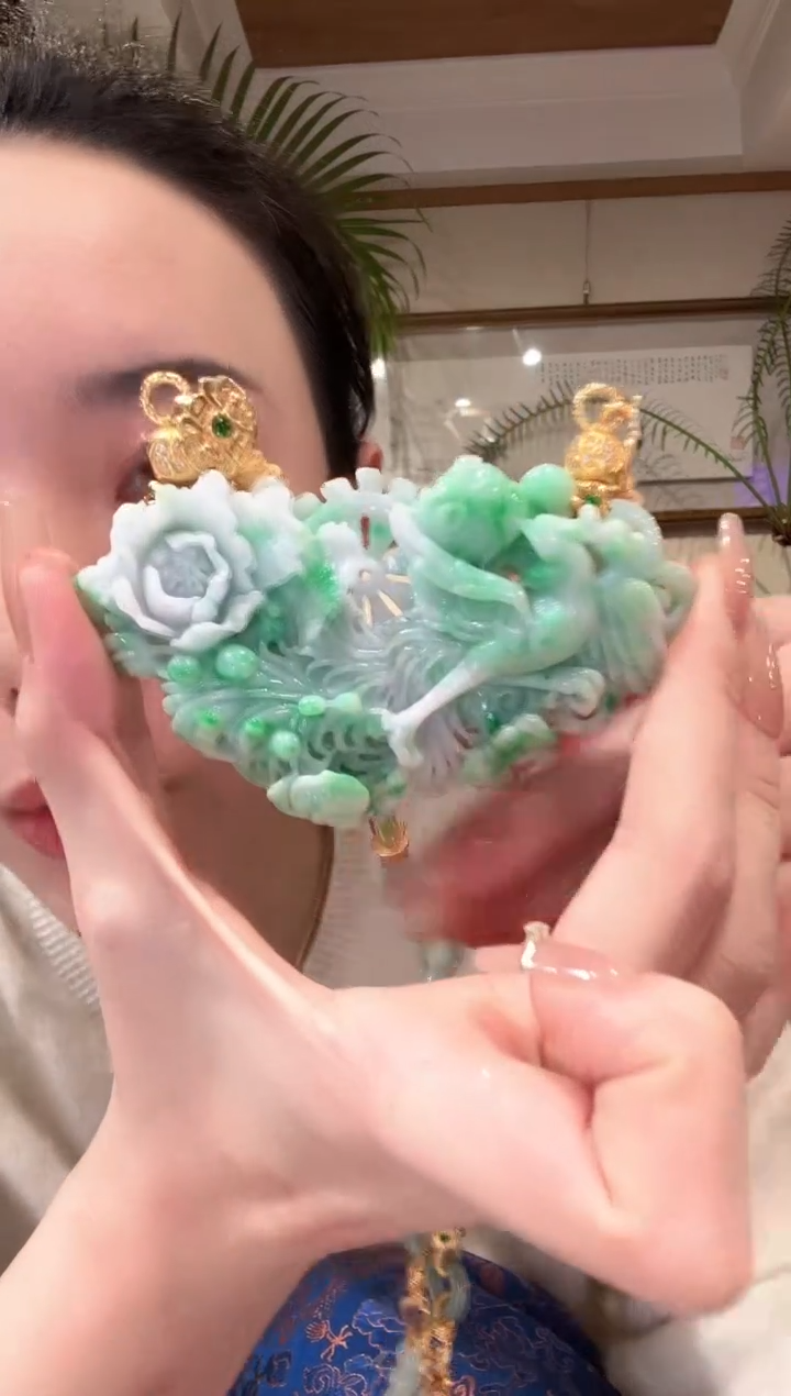 【闪购商品】翡翠颈饰未镶嵌国风