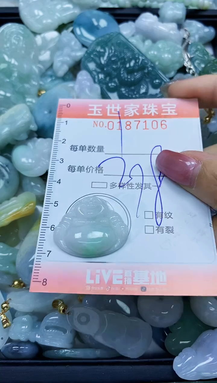 【闪购商品】翡翠颈饰未镶嵌闪购0187106