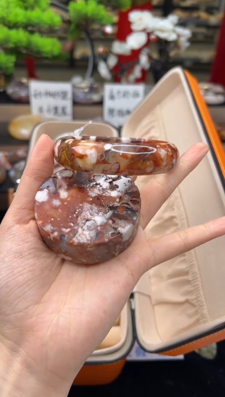 【闪购商品】石英质玉手镯未镶嵌59圈口（赠送镯心）s1356