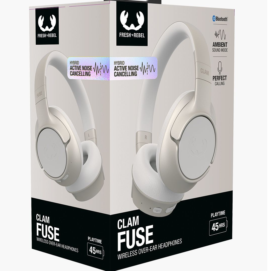 未拆封  欧洲.荷兰FRESH.NREBEL螃蟹高颜值带ANC主动降噪头戴耳机