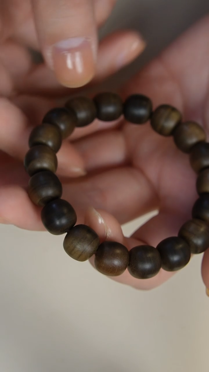 【闪购商品】檀香木手串/手链阴沉老山檀香12*11老型单圈