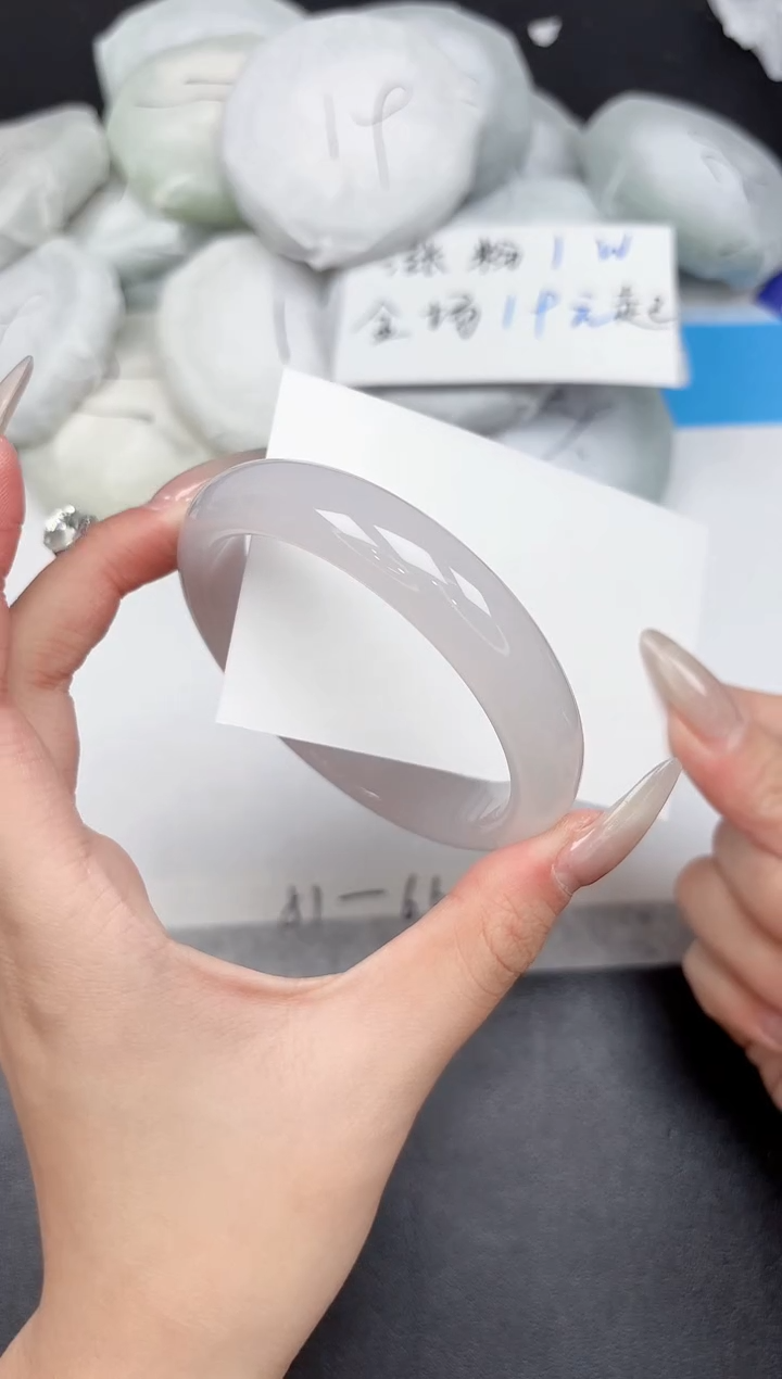 未镶嵌手镯石英质玉356-61-62