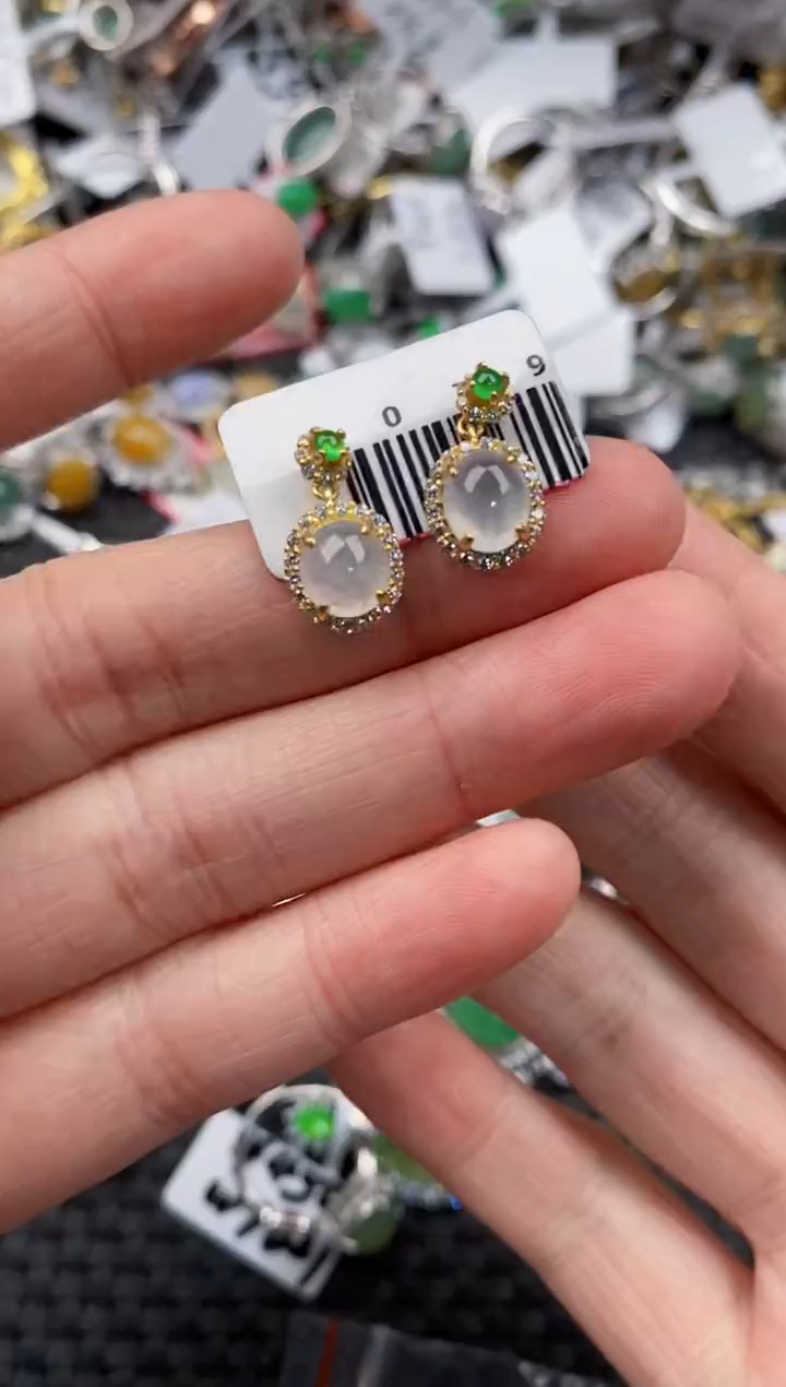 银S925镶嵌戒指翡翠777                  3