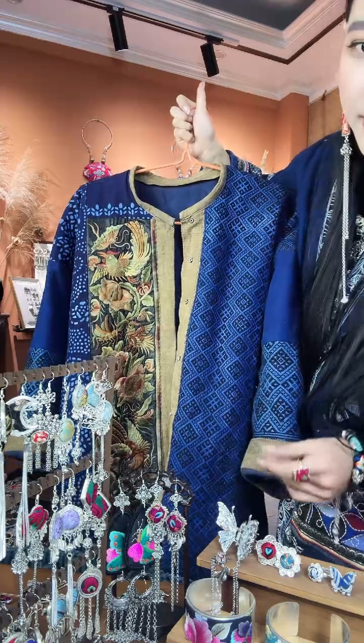 【闪购商品】刺绣纯手工民族风服装环