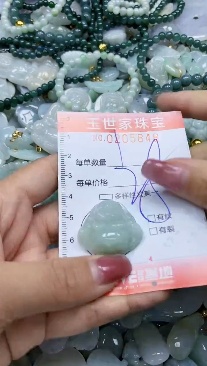 【闪购商品】翡翠颈饰未镶嵌闪购0205848