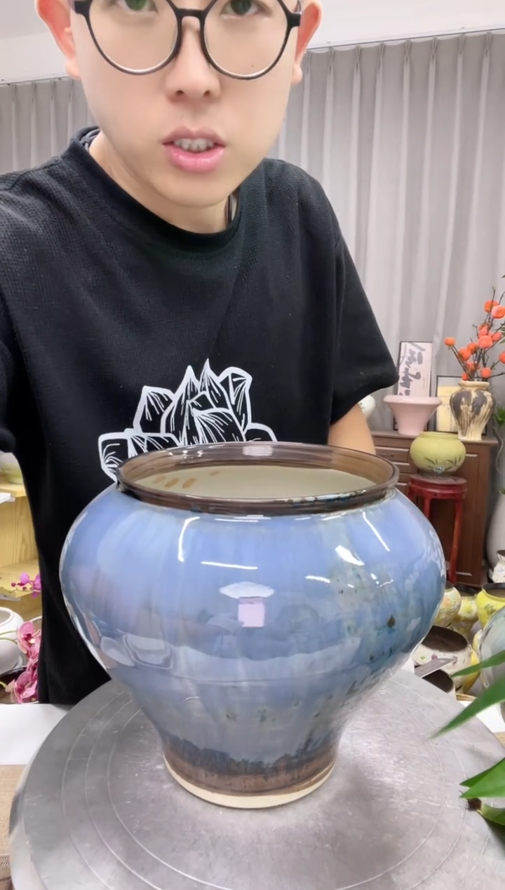 8-3直播间精选高温陶瓷花盆