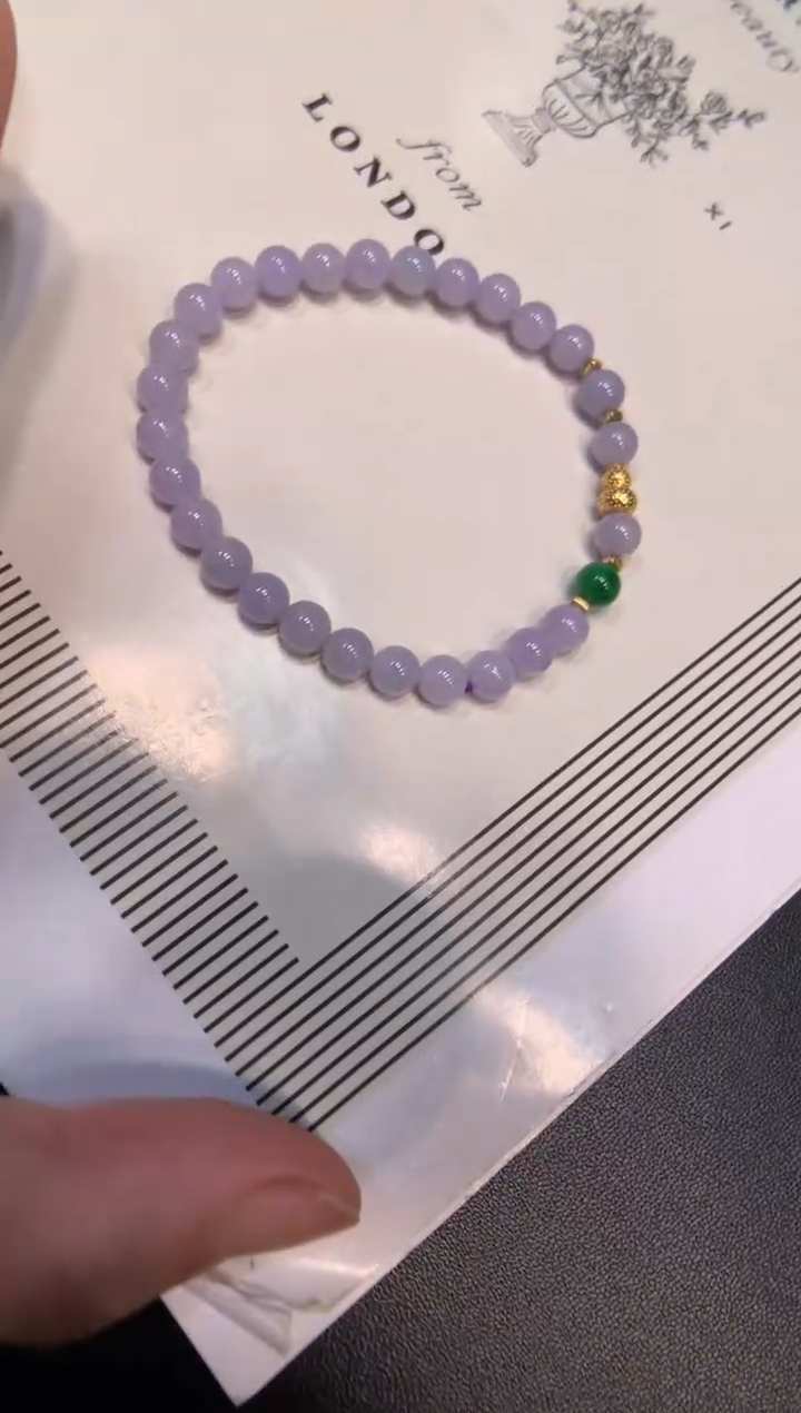 未镶嵌手串翡翠手串