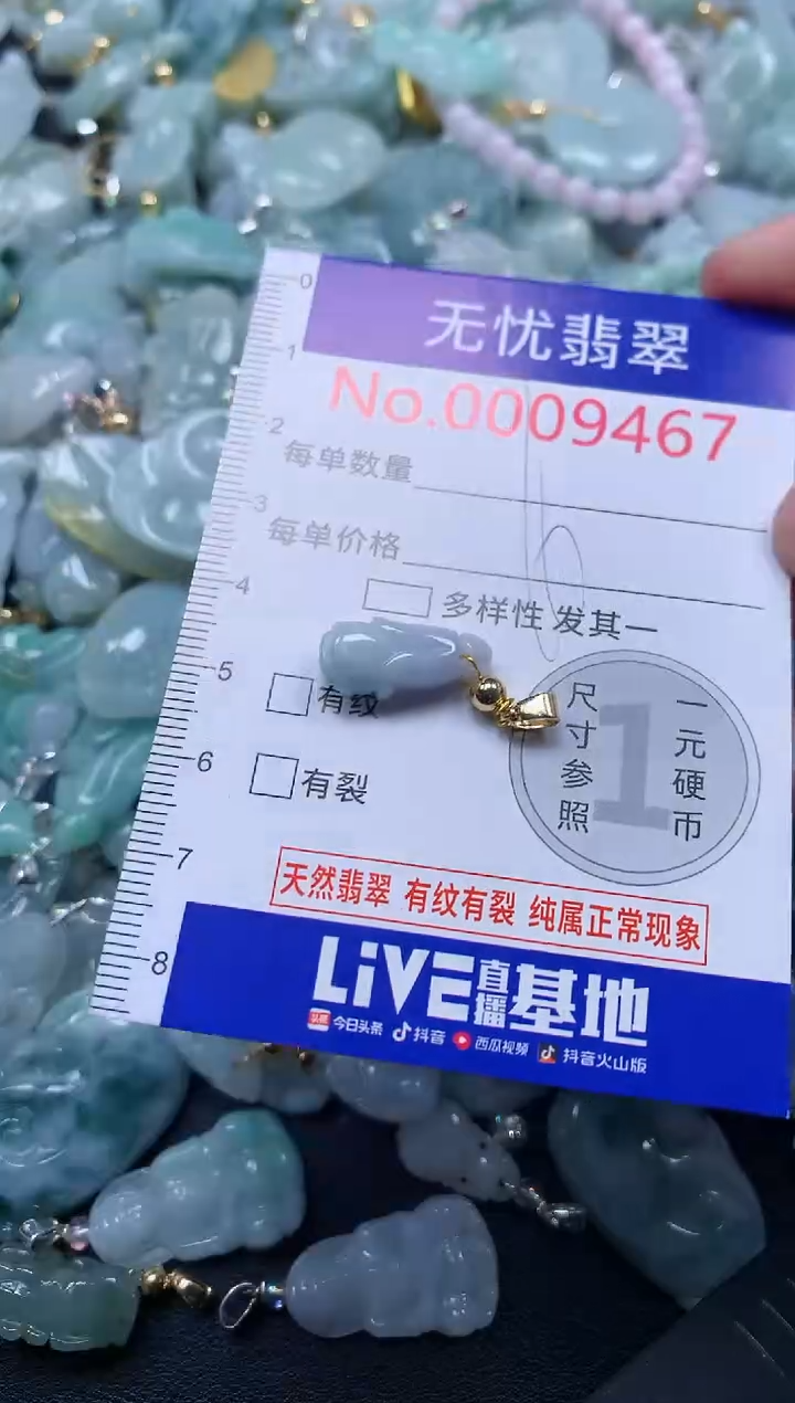颈饰未镶嵌翡翠9467
