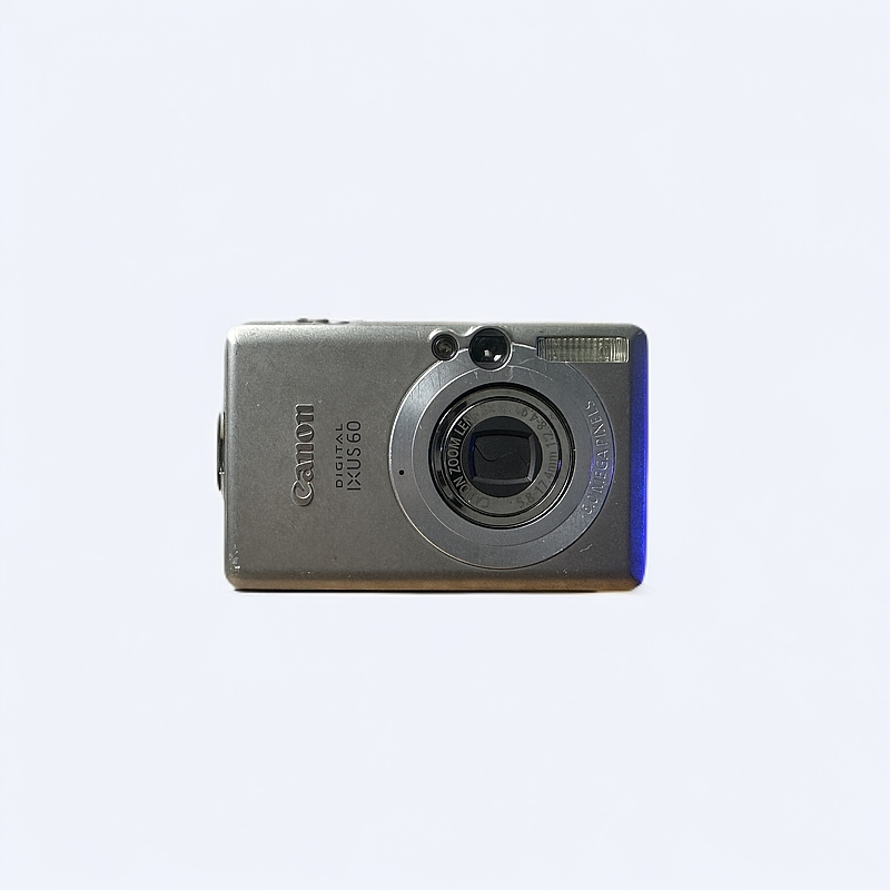 95新 Canon/佳能 IXUS60银色奶油肌CCD拍照数码相机