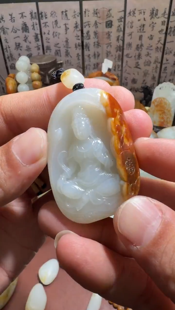 未镶嵌和田玉挂件和田玉