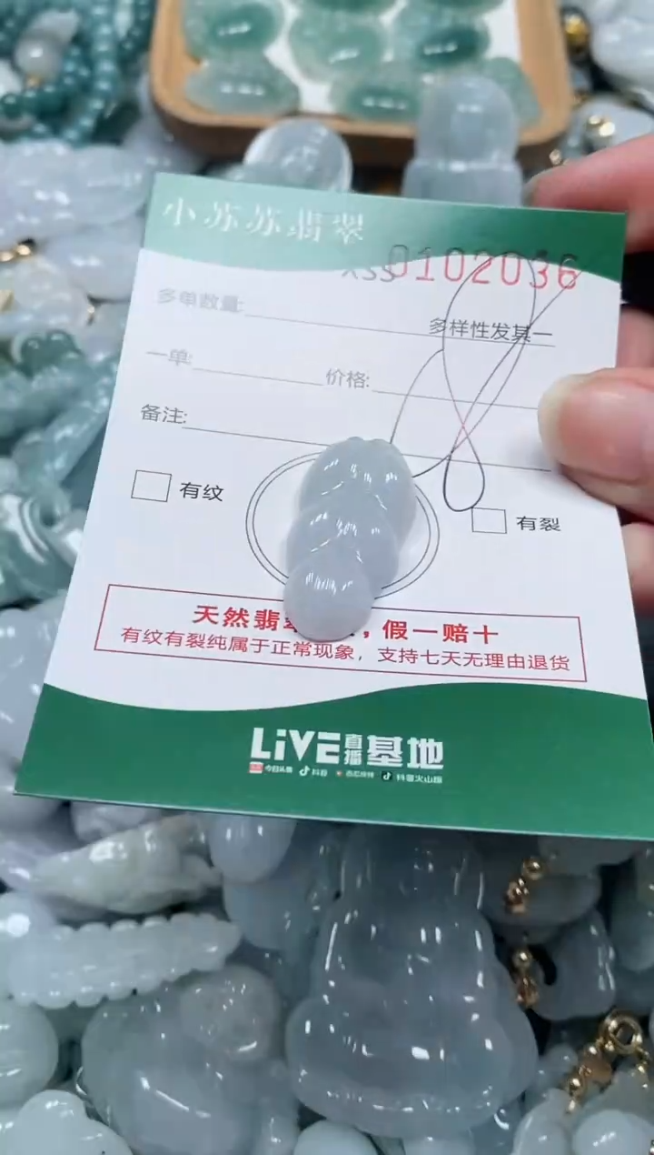 【闪购商品】翡翠颈饰未镶嵌闪购商品0102036