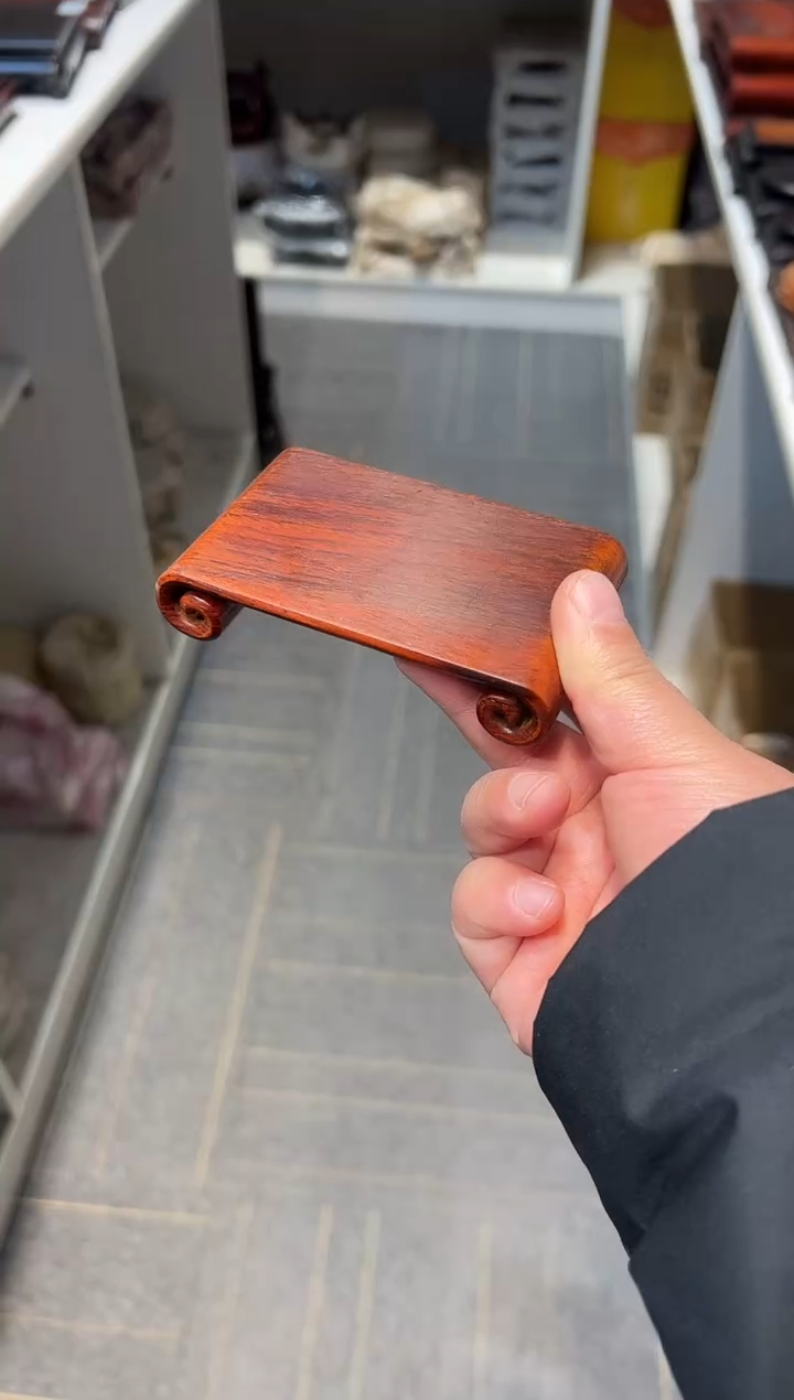 【闪购商品】红酸枝木类端景台工艺品底座大号