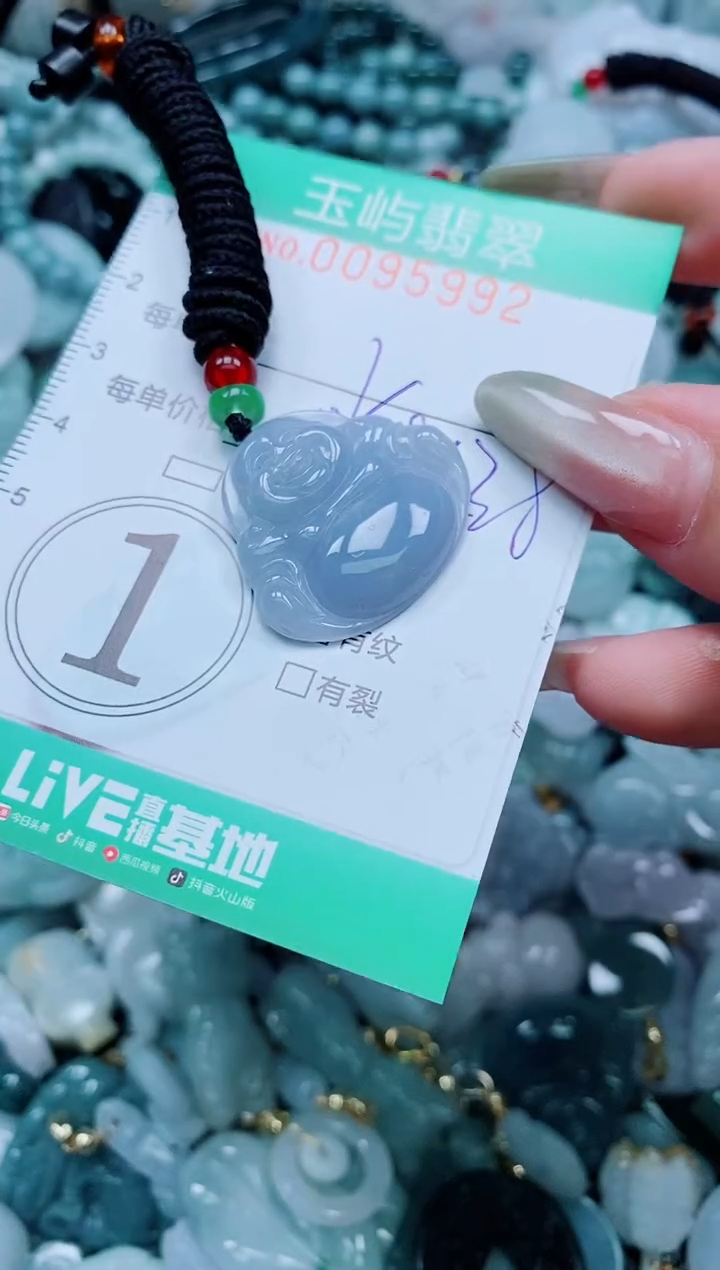 【闪购商品】翡翠颈饰未镶嵌闪购0095992