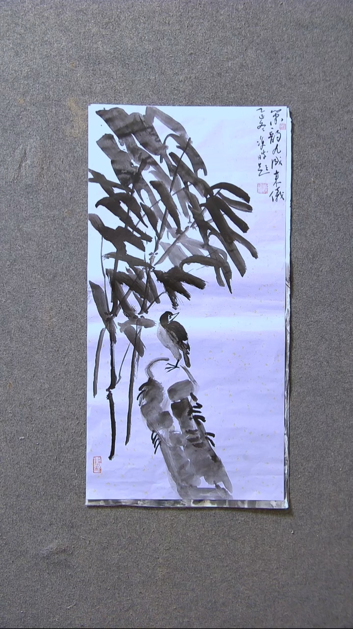 书法崔双胜题  甘肃定西69*34尺寸画