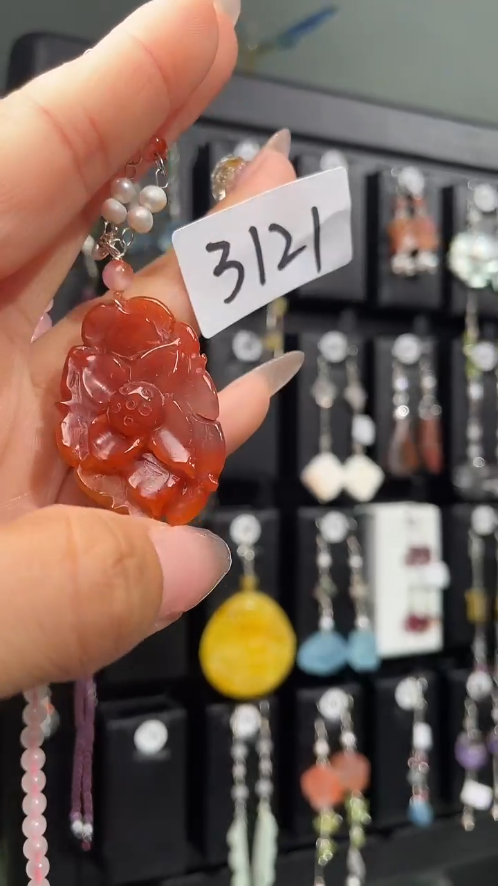 紫晶耳饰银S925镶嵌喜欢拍