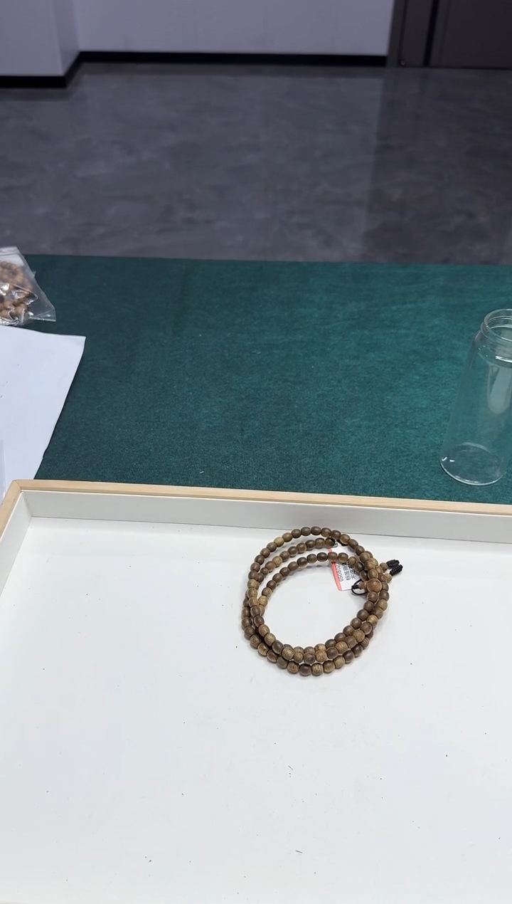 【闪购商品】沉香吊坠天然野文莱0.6桶珠长串9克+