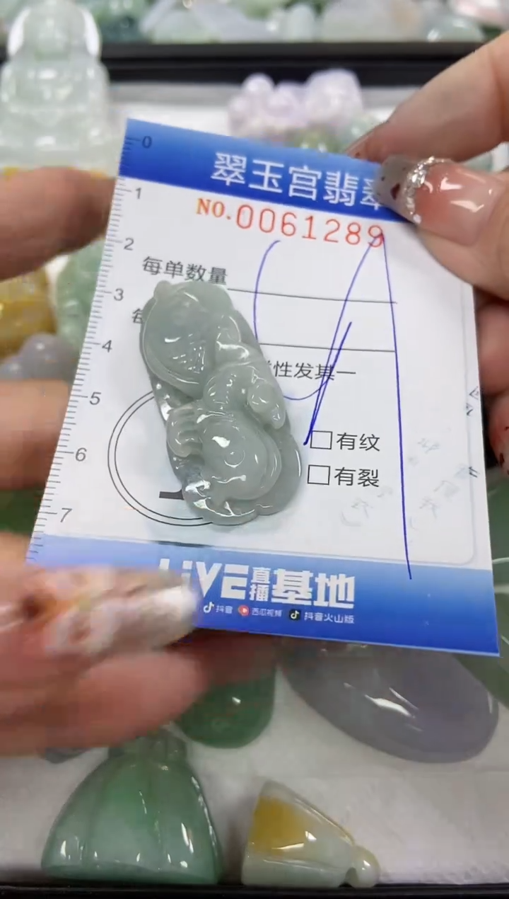 【闪购商品】翡翠颈饰未镶嵌闪购商品0061289