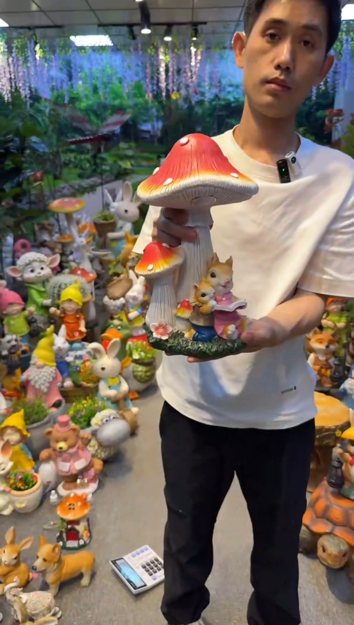 无花朵花园庭院摆件&00&