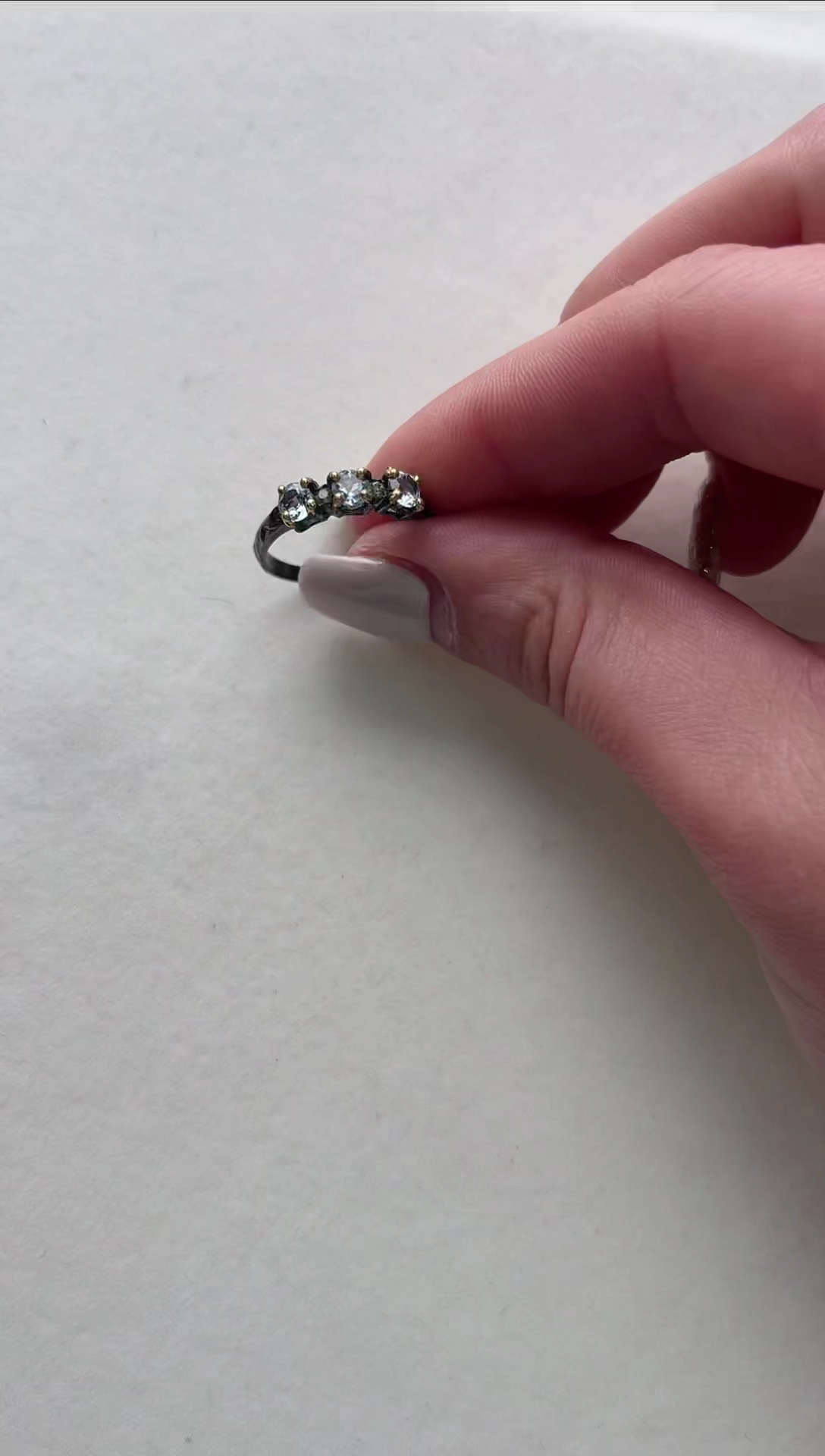 【闪购商品】托帕石戒指银S925镶嵌aj4801