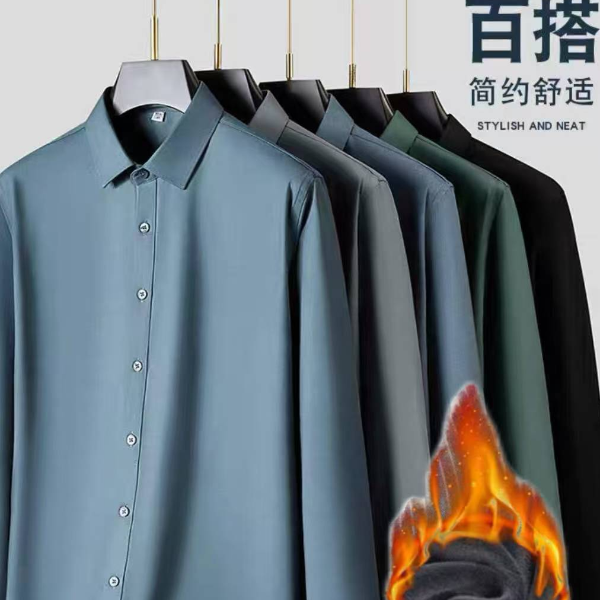 A3男装秋款免烫长袖5-6