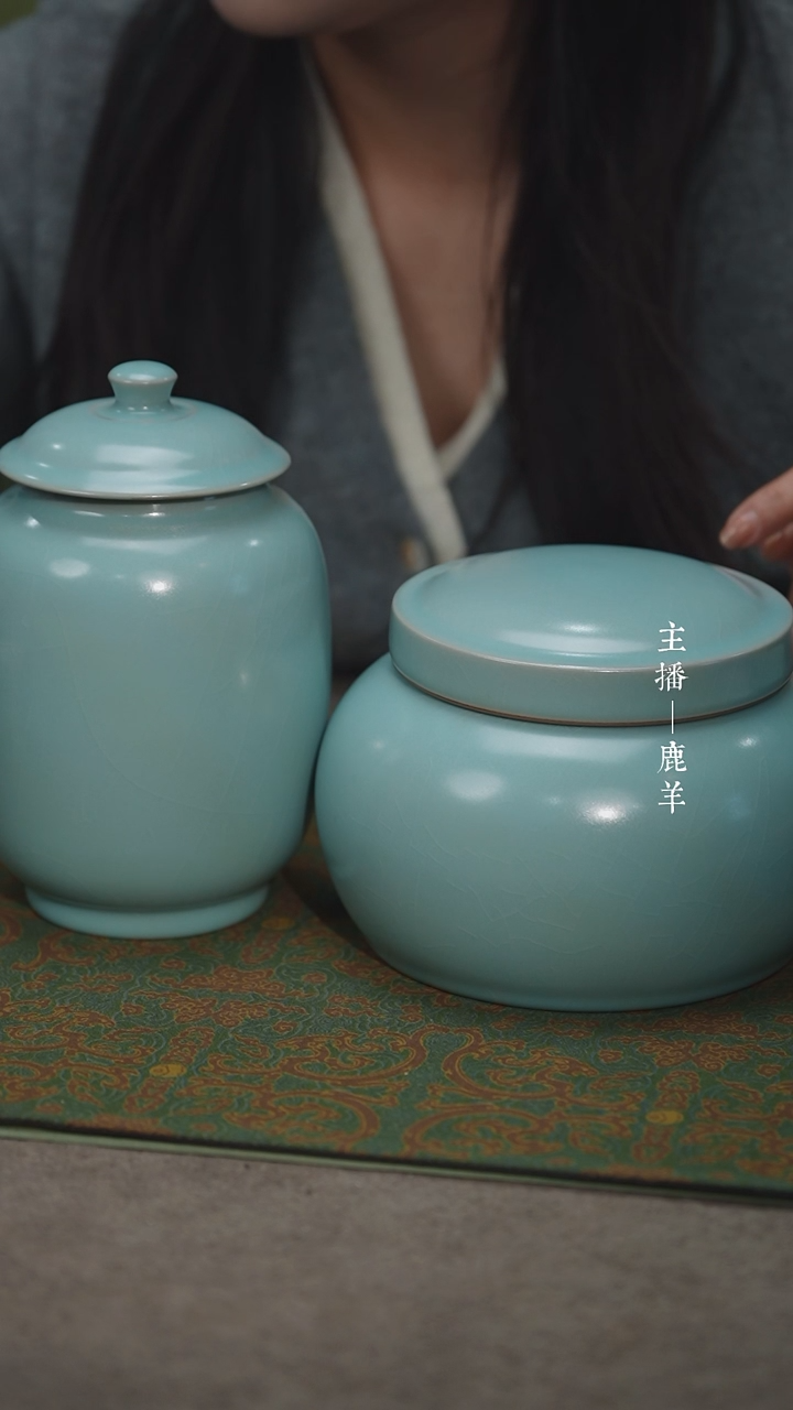 【闪购商品】两个茶叶罐——龙羊