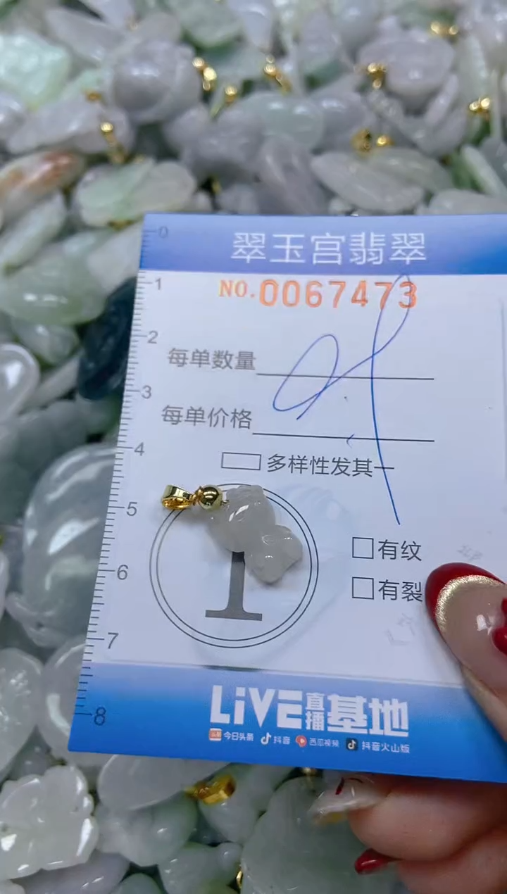 【闪购商品】翡翠颈饰未镶嵌闪购0067473