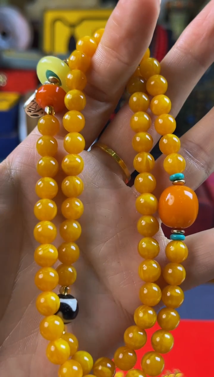 未镶嵌蜜蜡手链天然原矿——————————————