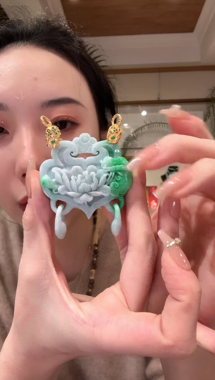 【闪购商品】翡翠颈饰未镶嵌国风