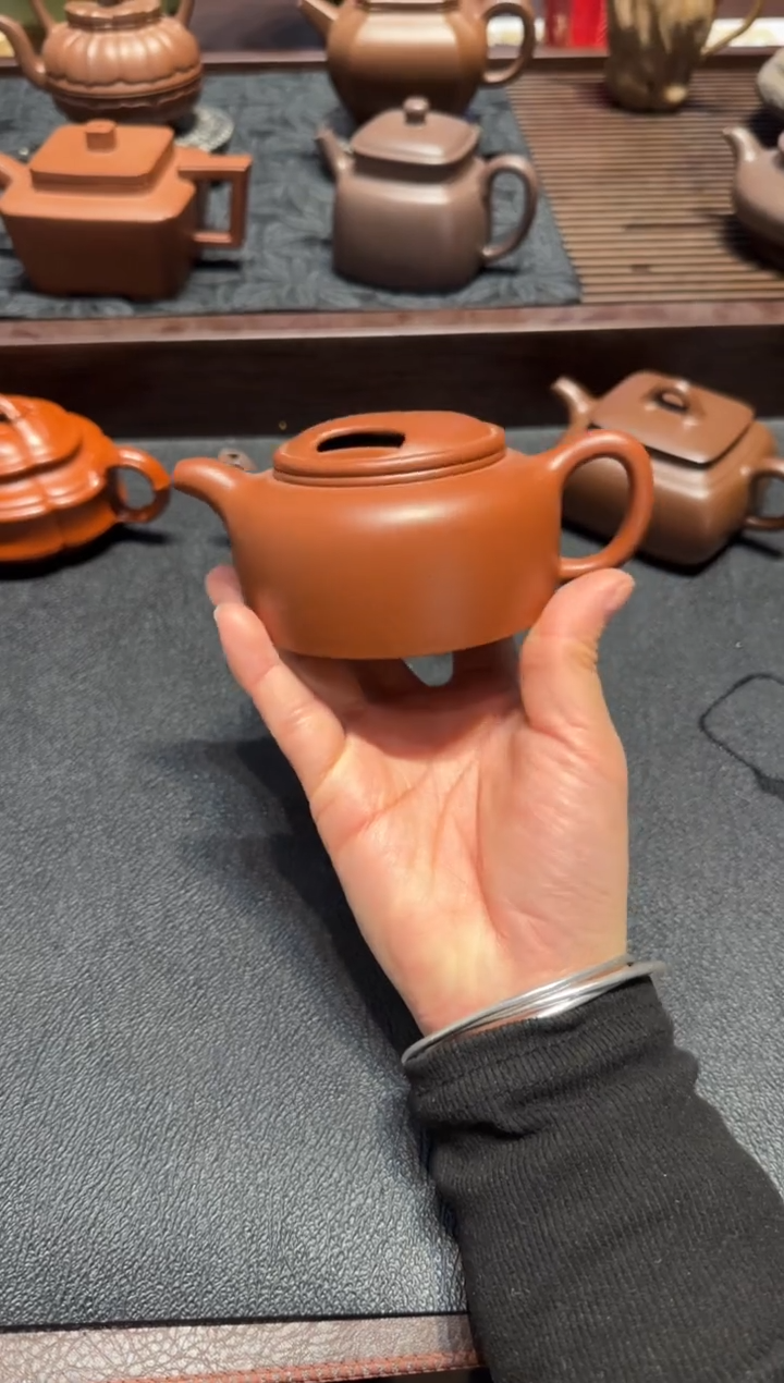 【闪购商品】紫砂茶壶牛盖莲子