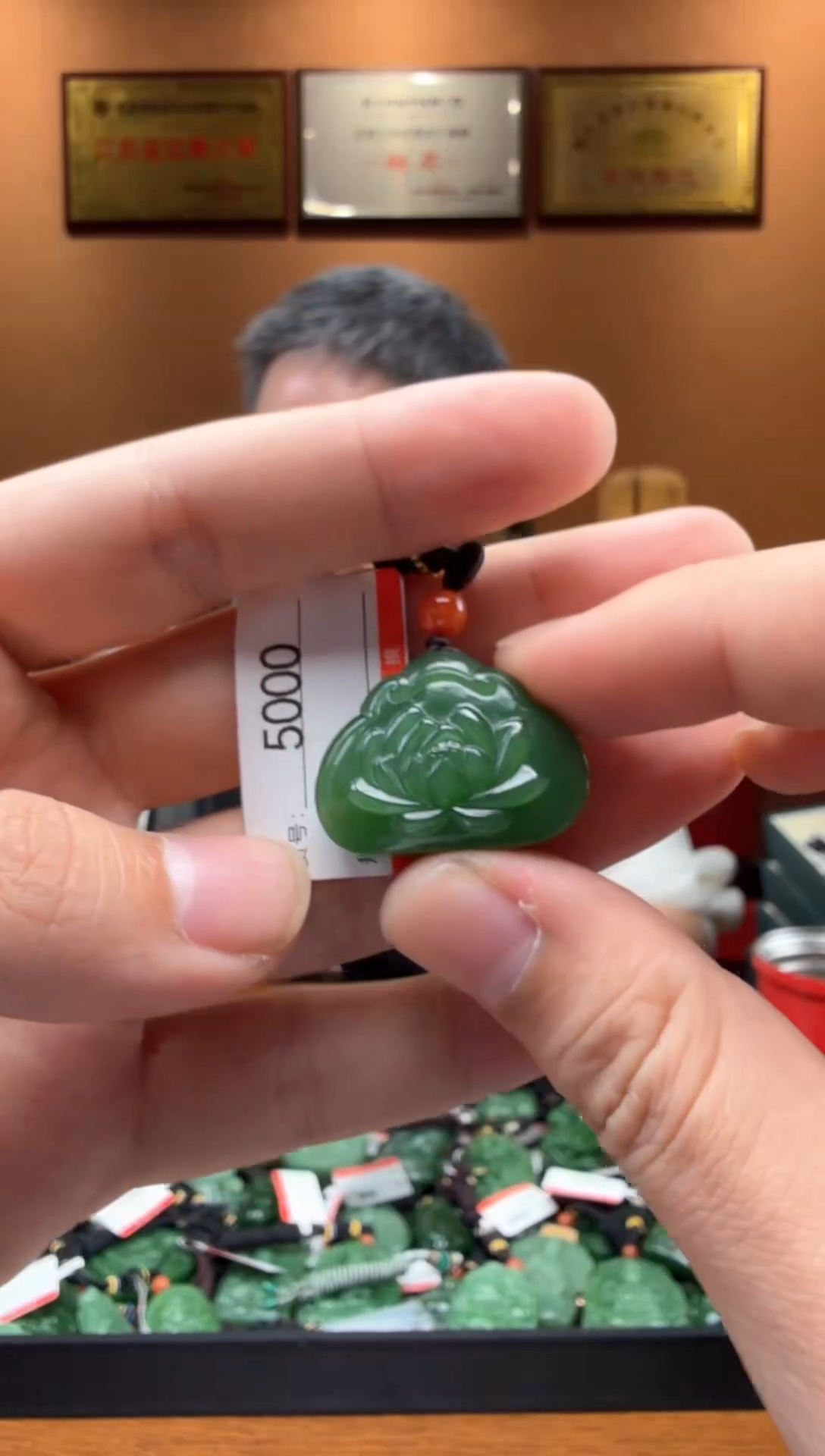 【闪购商品】和田玉吊坠未镶嵌1