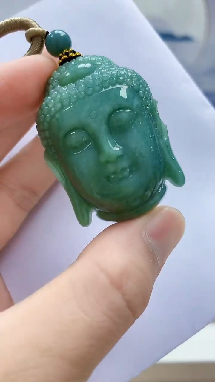 未镶嵌定制翡翠4917bb-毛货挂件63