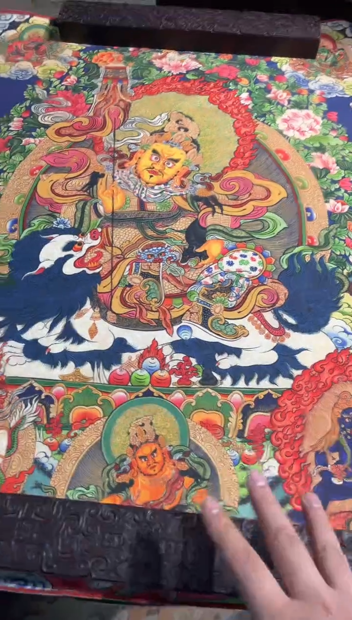 卷轴画东东唐卡tk16