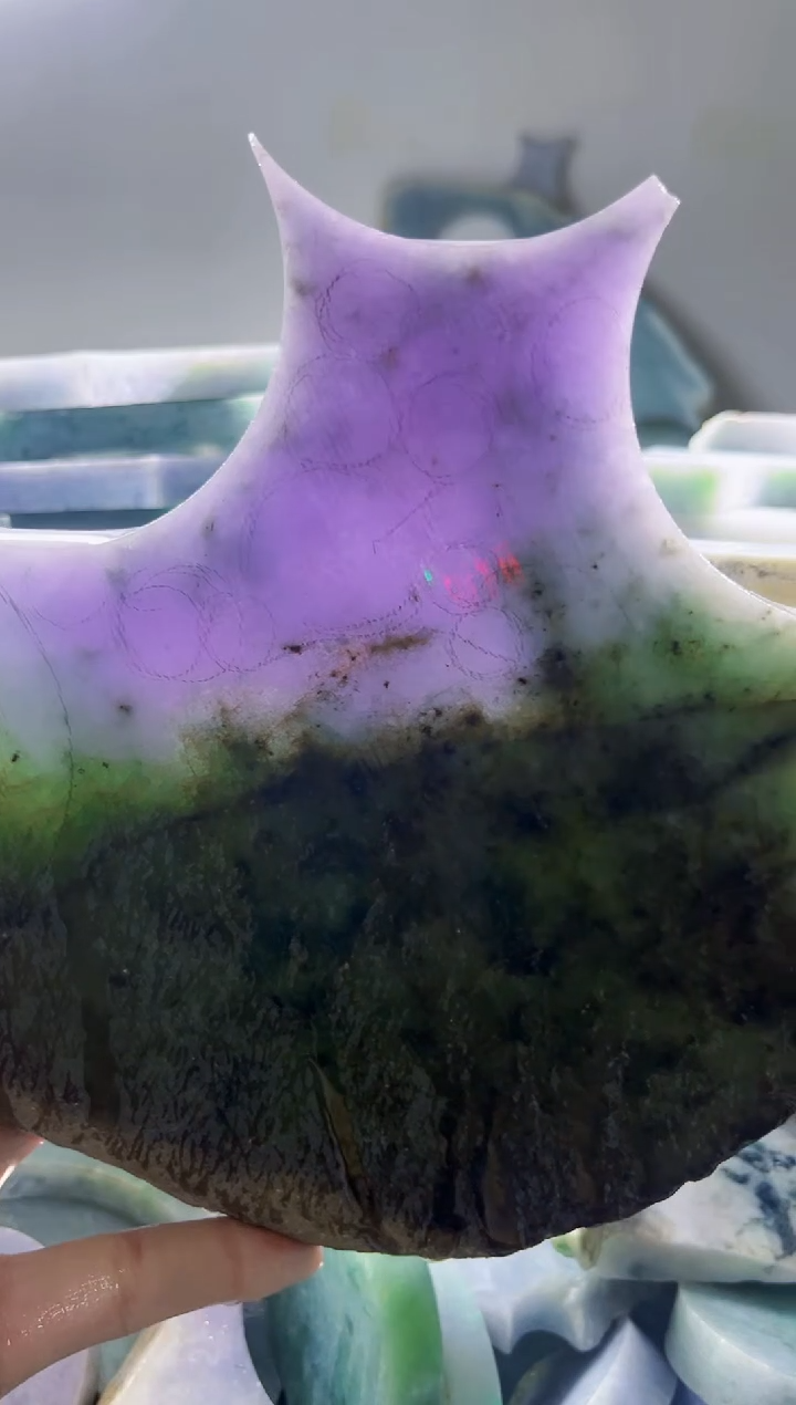 翡翠裸石缅甸翡翠A货陈4026
