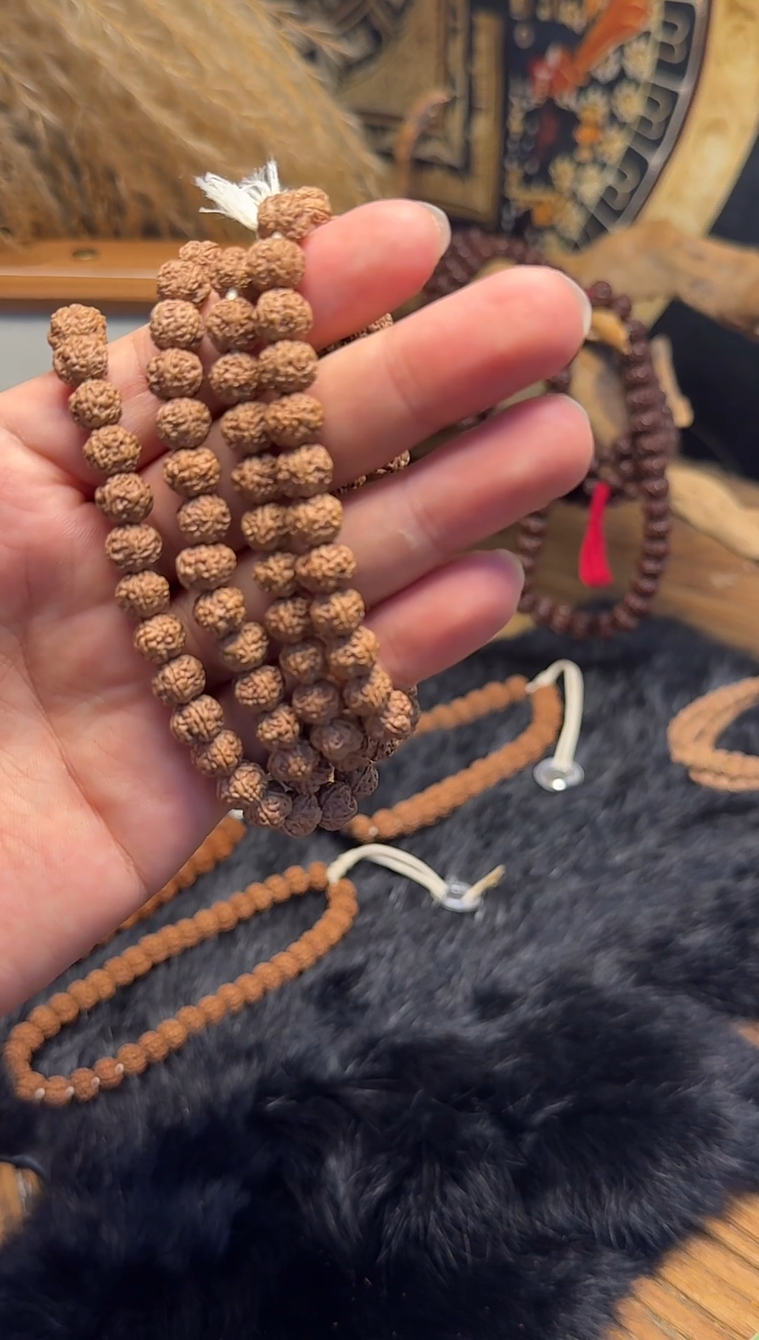 手串金刚菩提卡八帝王花108长串006