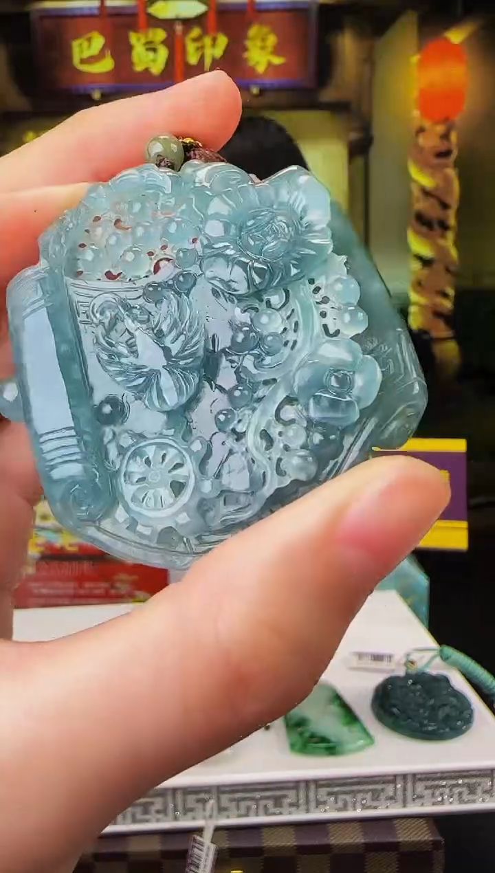 【闪购商品】翡翠颈饰未镶嵌WB00136翡翠