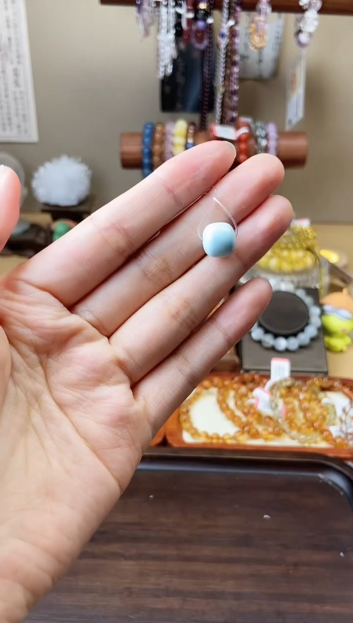 未镶嵌绿松石手链10mm绿松石单珠