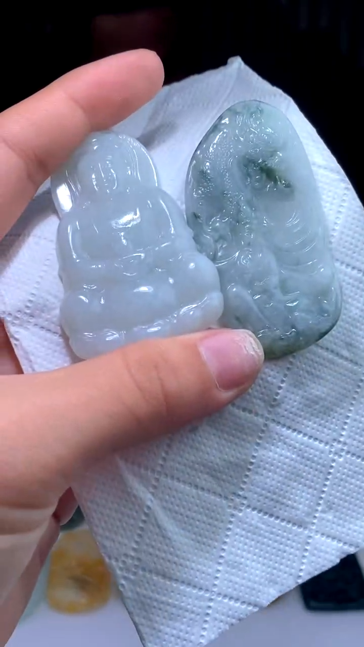 【闪购商品】翡翠颈饰未镶嵌多样性发其一（拍一发二）