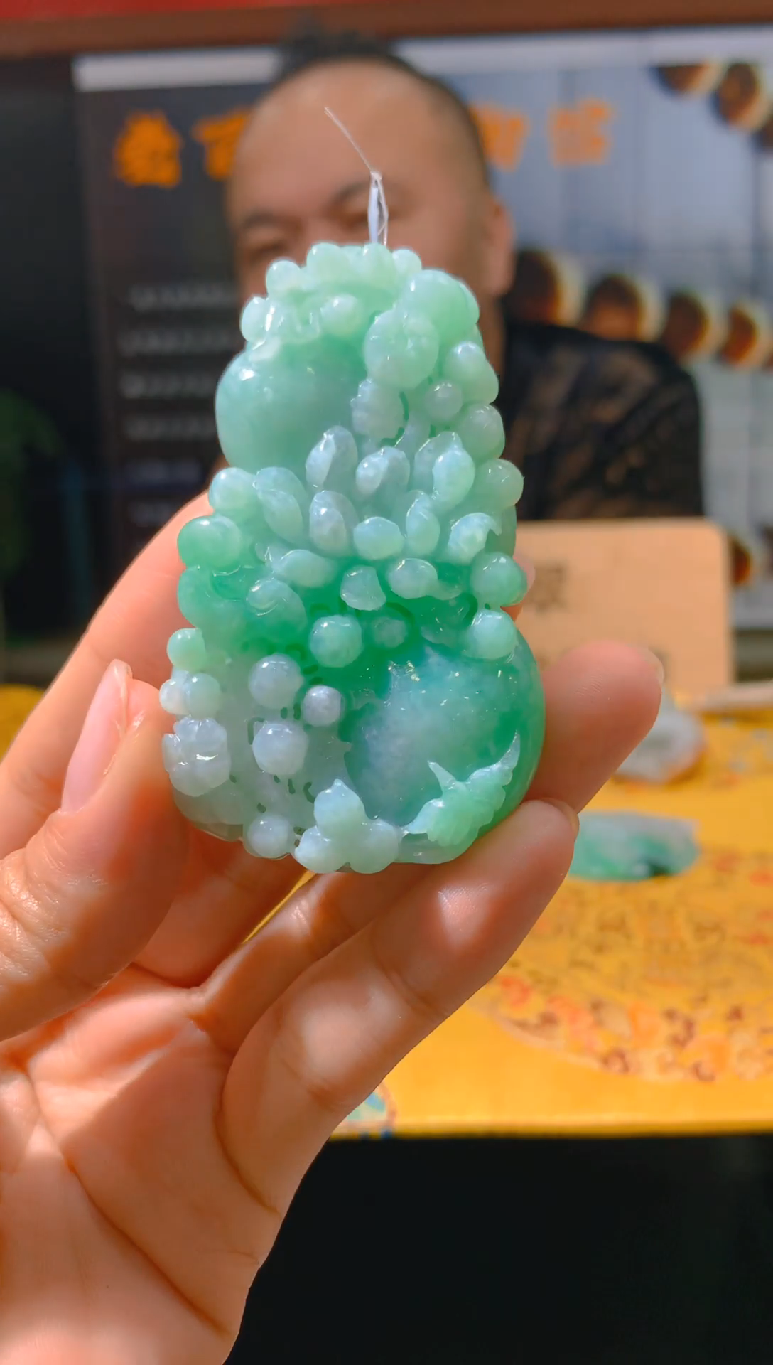 【闪购商品】定制翡翠未镶嵌L-@@QJYD027101