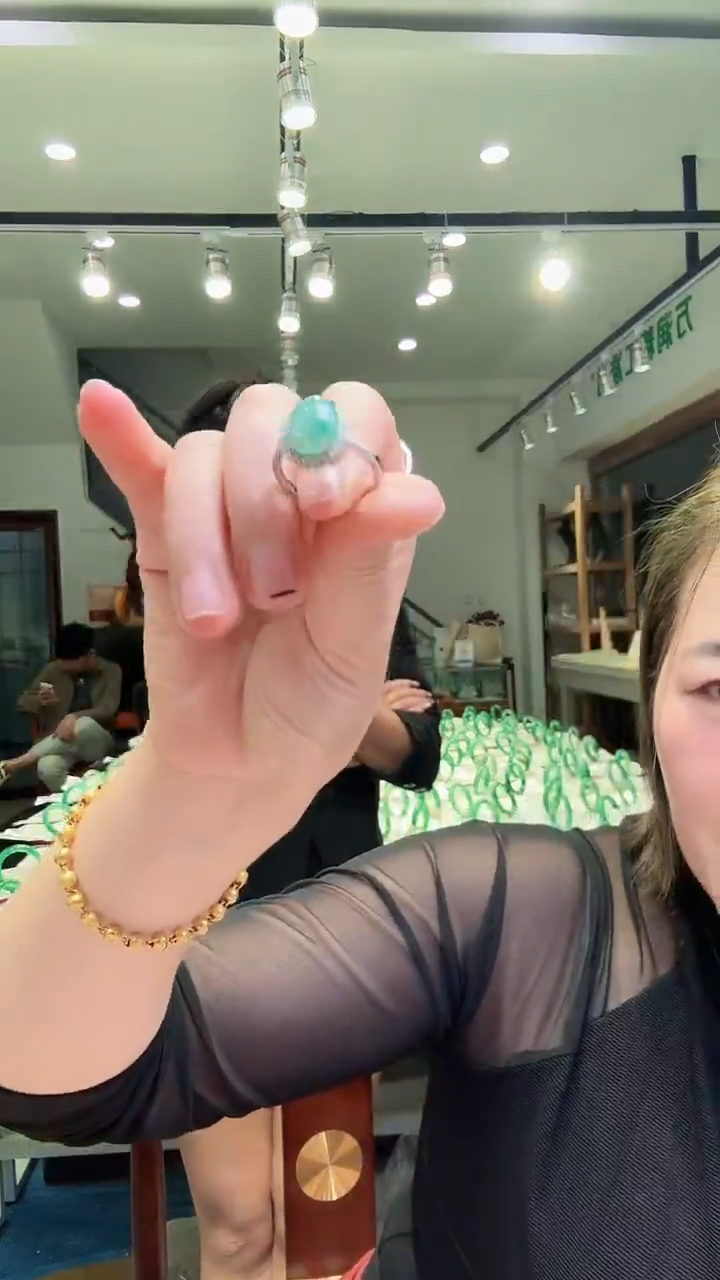合金手链石英质玉明***好戒指12