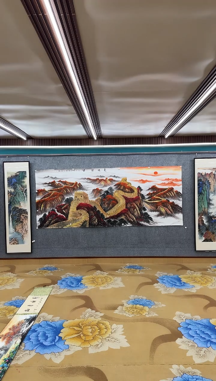 绘画M王红兵-大丈二-山水国画