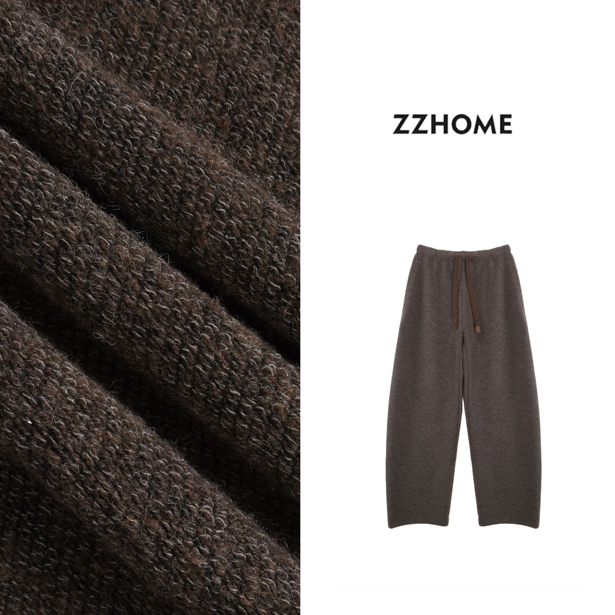 ZOZO HOME ｜可持续时髦悬垂糯米休闲裤q172221p